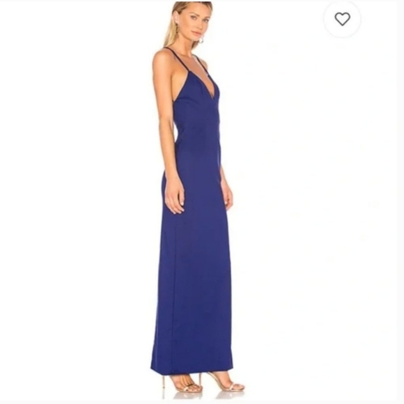 4. NWT NBD X REVOLVE BRAX GOWN IN COBALT BLUE SIZE XS - Picture 2 of 9